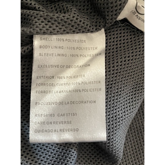 Vintage Windbreaker NFL Seattle Seahawks Mens 2XL Jacket  1/4 Zip J1442 - Picture 7 of 9